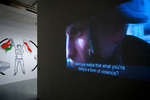 How Much Fascism?, installation view, BAK, basis voor actuele kunst, Utrecht, 2012 (photo: Victor Nieuwenhuijs)